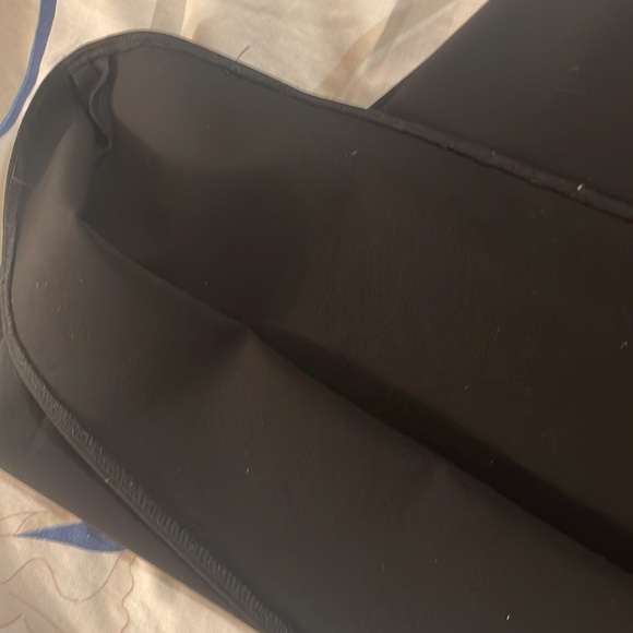 Jill Jill Stuart Dresses 4 Colorblock Plunge Gown Black/Ivory - Picture 10 of 11